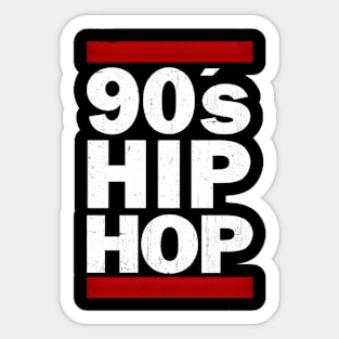 90'S Hip Hop Sticker